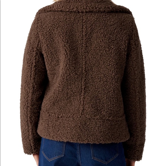 Brand New Borg Brown Jacket - Picture 5 of 6